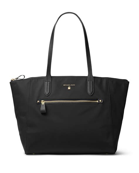 michael kors large kelsey nylon|Kelsey Medium Nylon Tote Bag .